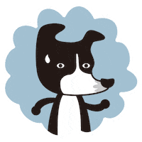 Dog Oops Sticker