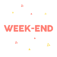 Week-End Week Sticker by Kirchberg Shopping Center