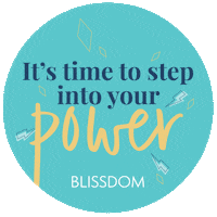 Power Powerfulwomen Sticker by Blissful Media Group