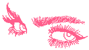 eyes flirting Sticker by Miami International University of Art & Design