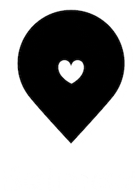 Heart Locator Sticker by Visit Saimaa
