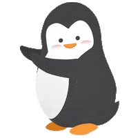 Pinguin Carlo Sticker by CARE Kita App