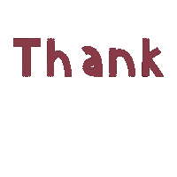 Thanks Thank You Sticker
