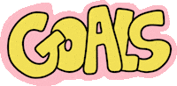 Goals Sticker by Poppy Deyes