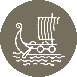 Viking Ship Vikings Sticker by Ringkøbing Fjord Museer
