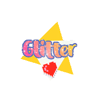 Color Glitter Sticker by Suprabond
