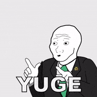 Yuge GIF by WOJACT