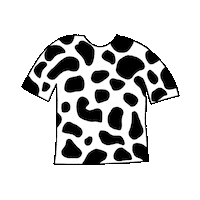Ropa Negro Sticker