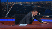stephen colbert omg GIF by The Late Show With Stephen Colbert