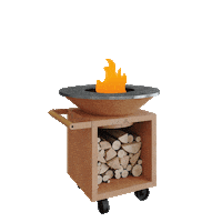 Fire Bbq Sticker by OFYR Global BV