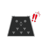 PolariSign owl びっくり 驚く えっ Sticker