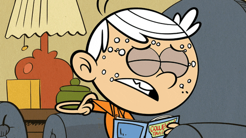 sweating the loud house GIF by Nickelodeon