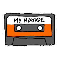 Orange Tape Sticker by Kochstrasse™