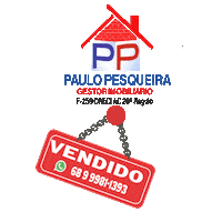 ppgestor imobiliaria vendo alugado vedido Sticker