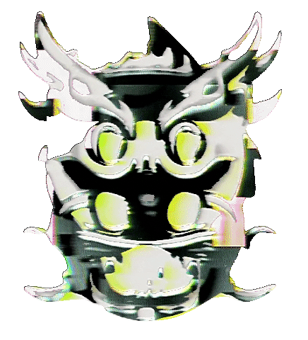 Glitch Emoji Sticker by #BASILIO