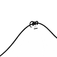 Tired Hiding Sticker