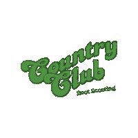 CountryClubBootScooting green rodeo line dancing country club Sticker