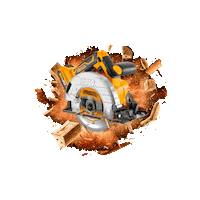 Wood Saw Sticker by ingco