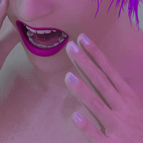 bbsquirrel247 giphygifmaker 3d scream cgi GIF