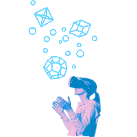 AMLgMATD miami vr virtual reality makerfairemiami Sticker