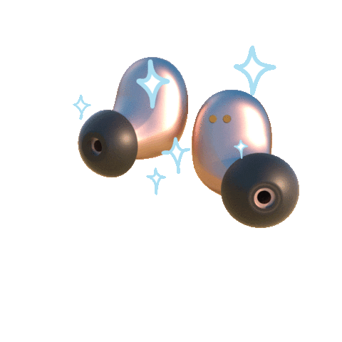 Raycon music bear sparkle spin Sticker
