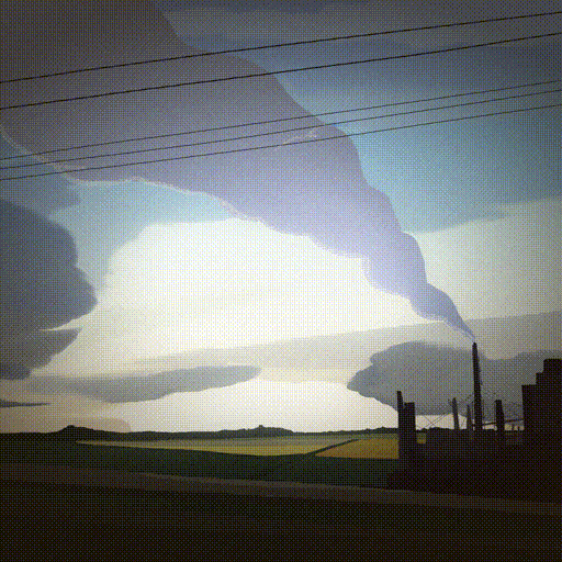 alcanale animation illustration smoke france GIF