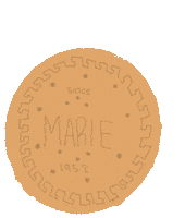 thebabybirds marie biscuit regal thebabybirds Sticker