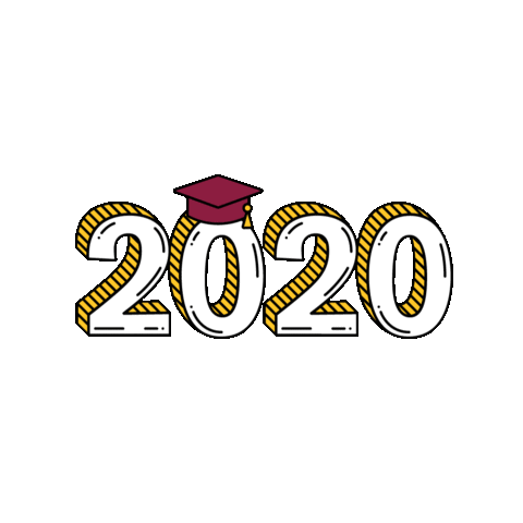 Class Of 2020 Sticker by Arizona State University