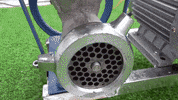 ExperimenMeatGrinder colorful satisfying eggs experiment GIF