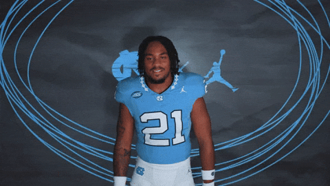 University Of North Carolina Football GIF by UNC Tar Heels