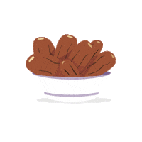 Food Sticker by Qalby App