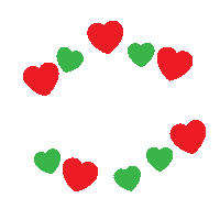 Heart Love Sticker by Bill Miller Bar-B-Q