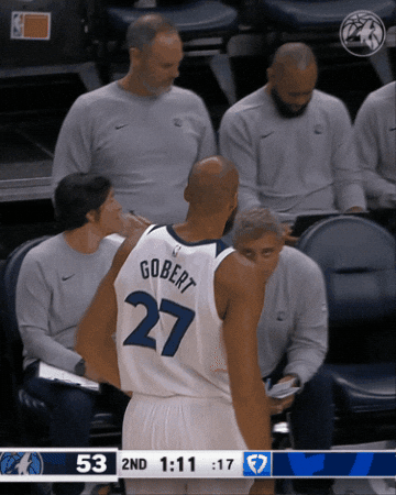 Nba Rudy GIF by Minnesota Timberwolves