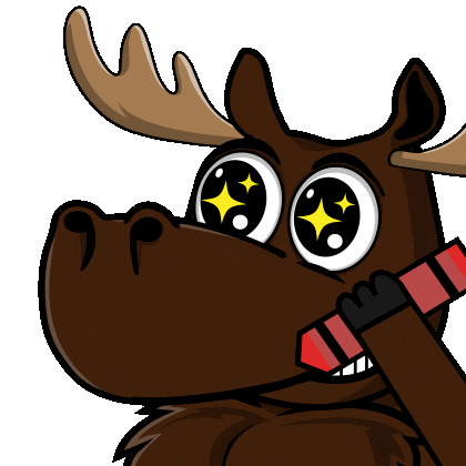 DoYouMoose giphyupload love heart nft Sticker