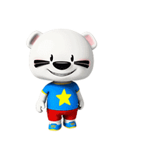 Happy 3D Sticker by UpStudiosWorld