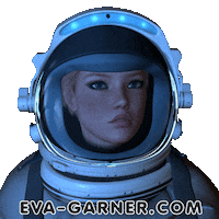 Wondering Space Mission Sticker by Eva Garner The Secret of Eden