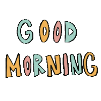 Good Morning Day Sticker