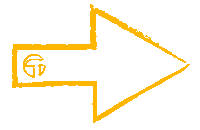Arrow Point Sticker by Teachers Federal Credit Union
