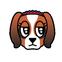 Dog Crying Sticker