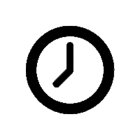 Time Clock Sticker by JEF