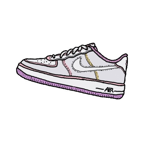 Air Force Shoes Sticker