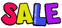 Shop Sale Sticker by Mini Dreamers