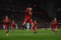oxlade-chamberlain celebration GIF by Liverpool FC