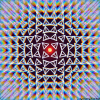 symmetryinchaos blender #3d #op #art #animation #nodes GIF