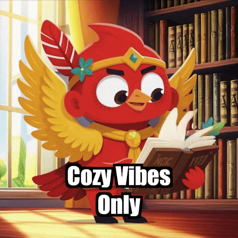 Relaxed Reading GIF by The Cardinal Virtue