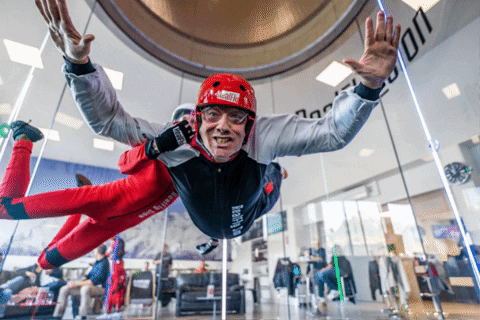 realfly_sion giphygifmaker indoor skydiving windtunnel realfly GIF