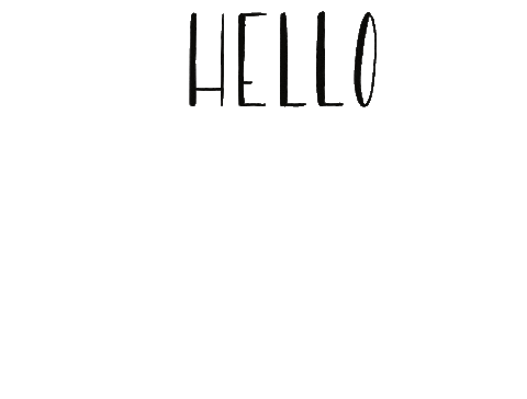 Summer Hello Sticker