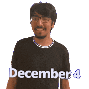 December Sticker