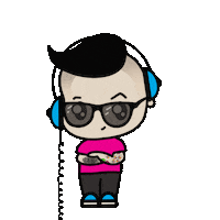 Dance Illustration Sticker by Halfsquare Designs