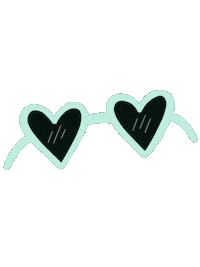 Glasses Sticker by Sweet & Deco